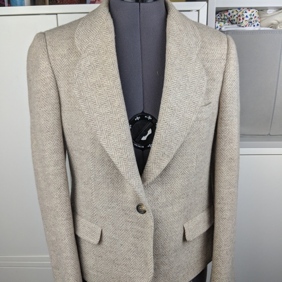 evan picone wool blazer